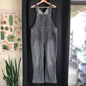 Black Sulphur Denim Overalls